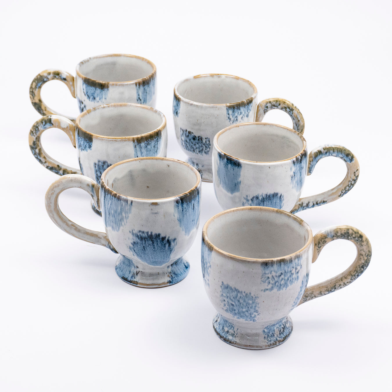 Juno Ceramic Mugs - Set of Six
