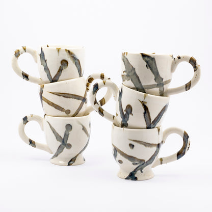 Juno Ceramic Mugs - Set of Six