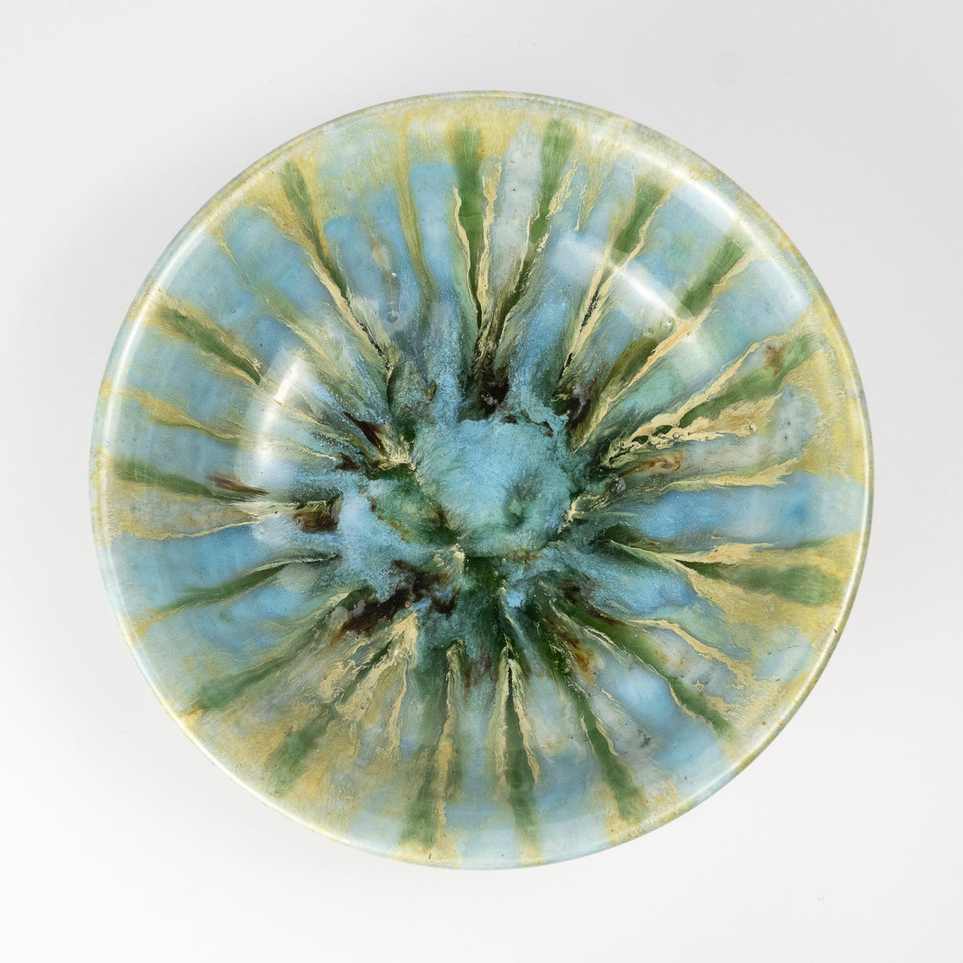 Ludo Vintage Ceramic Footed Bowl