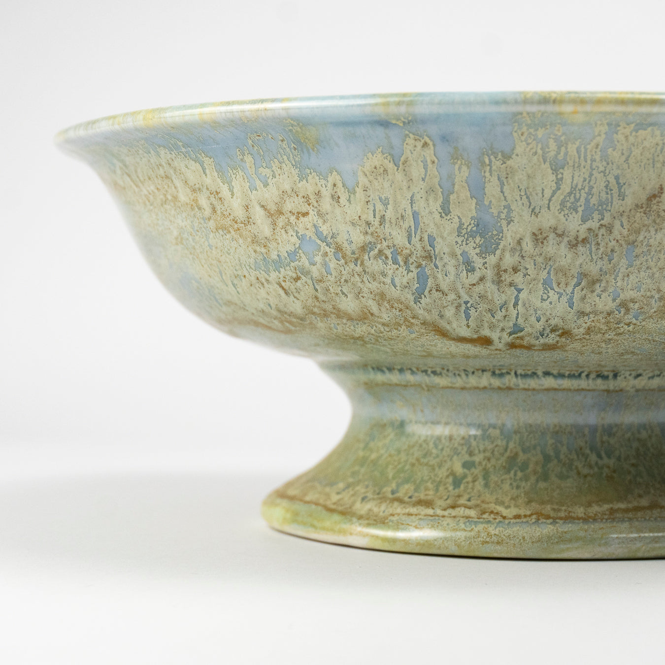 Ludo Vintage Ceramic Footed Bowl