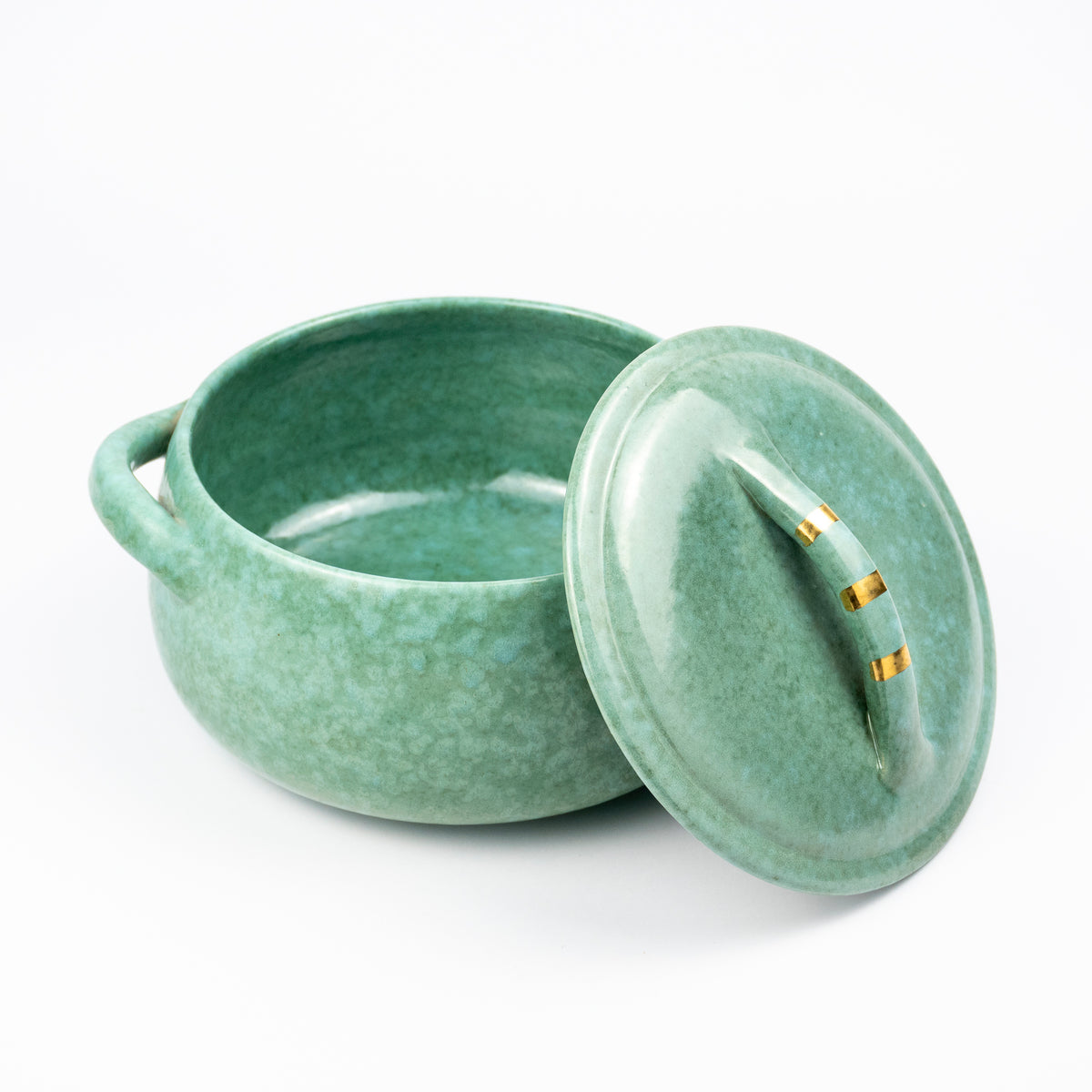 Claire Ceramic Lidded Bowl- Medium