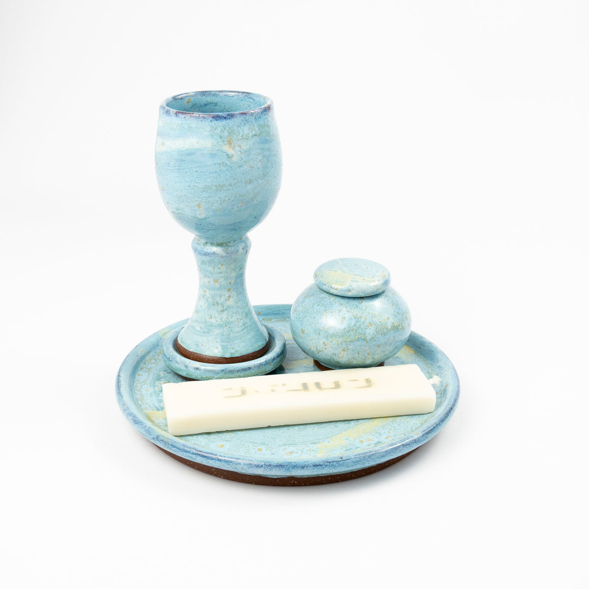 Omri Ceramic Havdalah Set