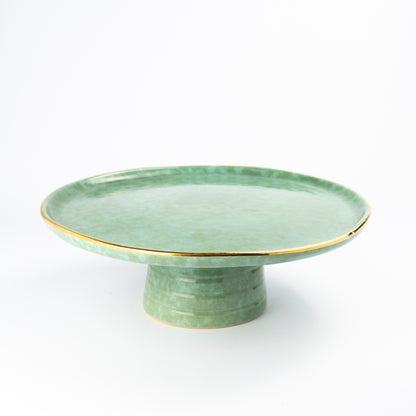 Tania Ceramic Cake Platter- Large