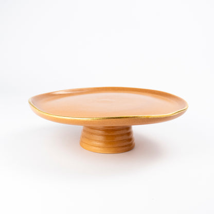 Tania Ceramic Cake Platter- Large