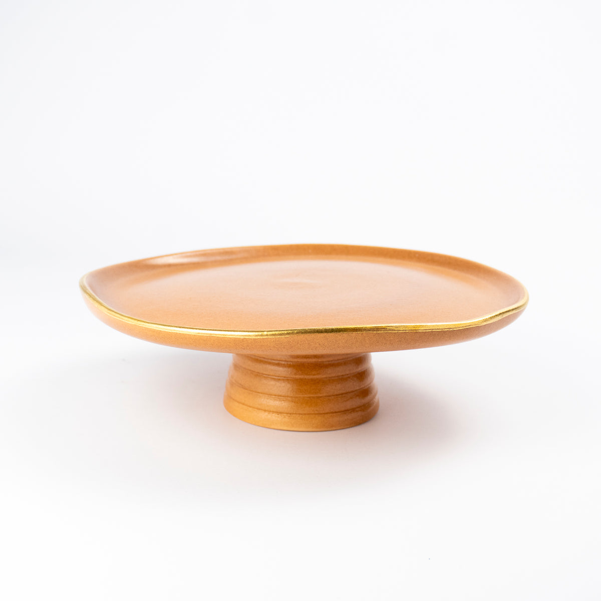 Tania Ceramic Cake Platter- Small