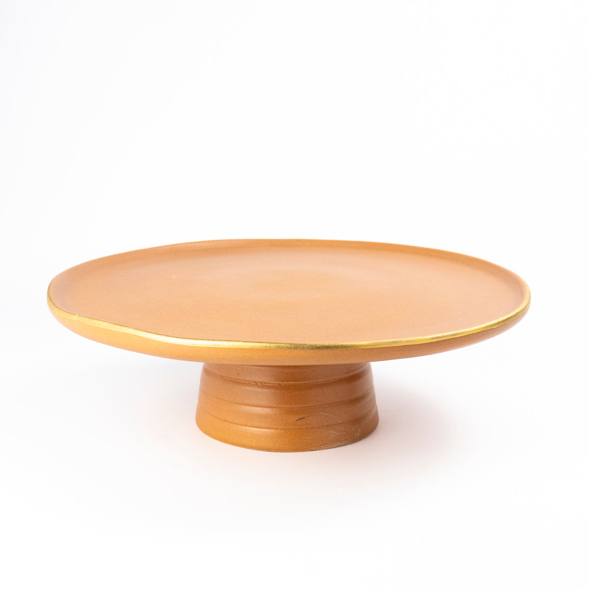 Tania Ceramic Cake Platter- Large