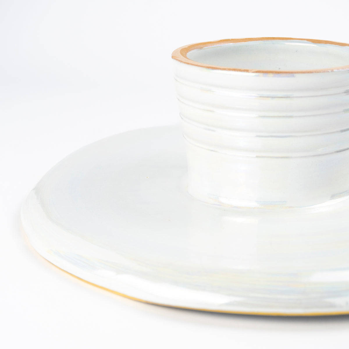 Tania Ceramic Cake Platter- Large