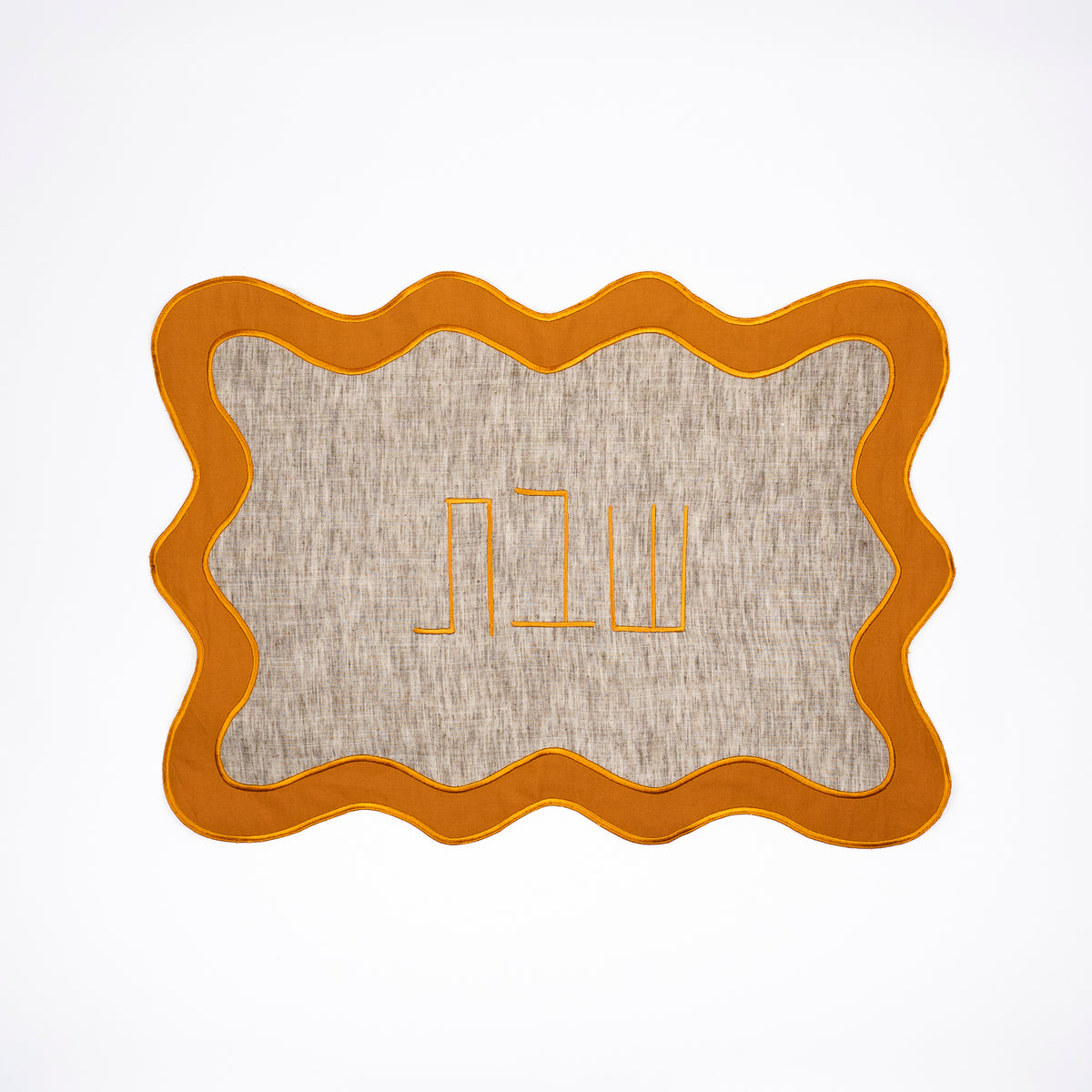 Pomme Oak Linen Challah Cover