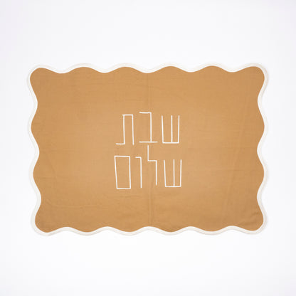Sable Linen Challah Cover