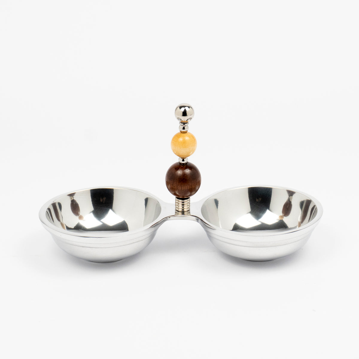 Arbor Beaded Double Dip Bowl