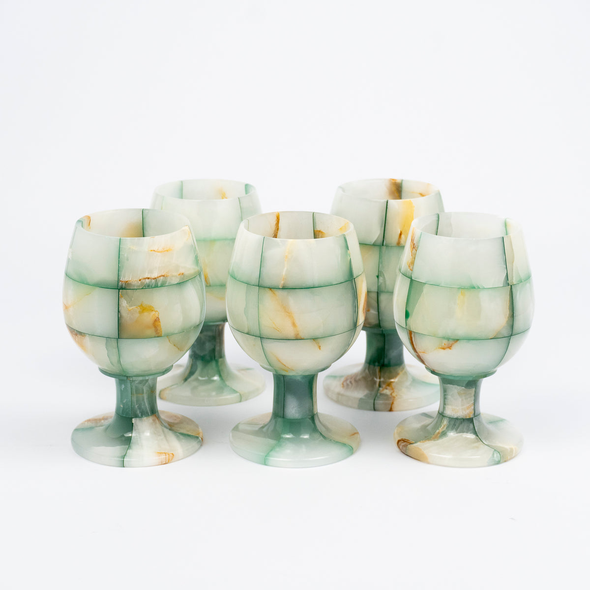 Onia Onyx Cups - Set of Five