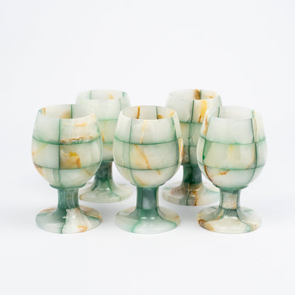 Onia Onyx Cups - Set of Five