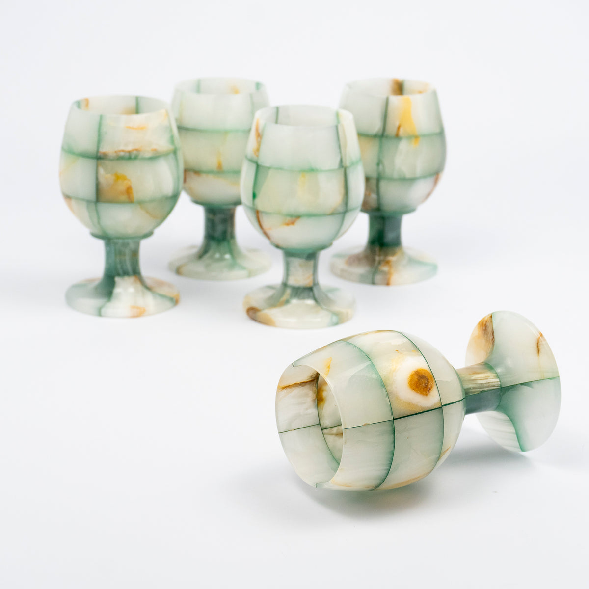 Onia Onyx Cups - Set of Five
