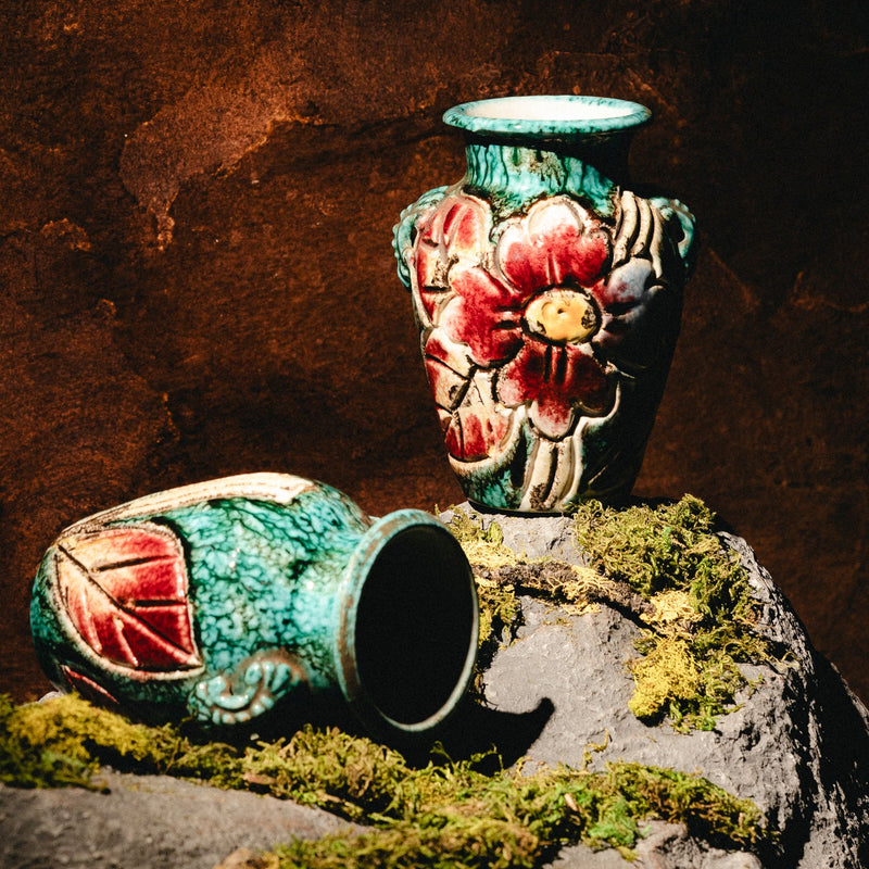 Savie Vintage Ceramic Vase - Set of Two