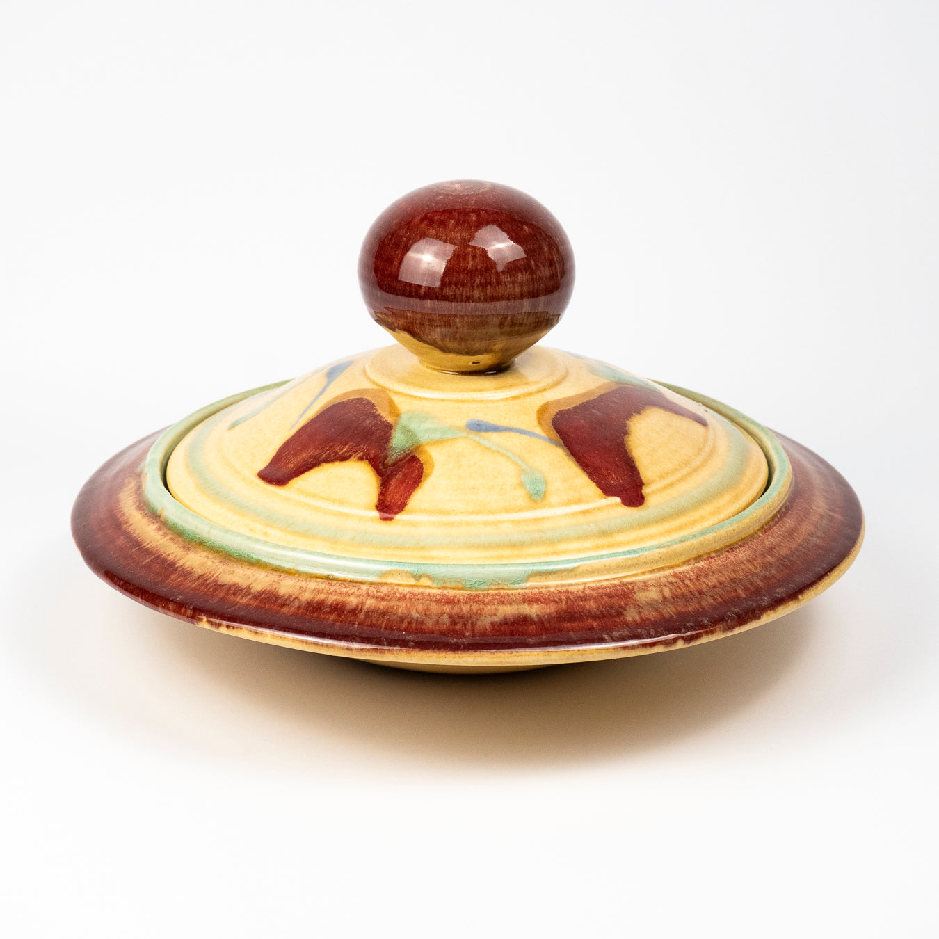 Melio Vintage Ceramic Lidded Dish