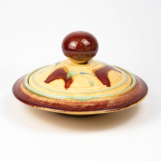 Melio Vintage Ceramic Lidded Dish