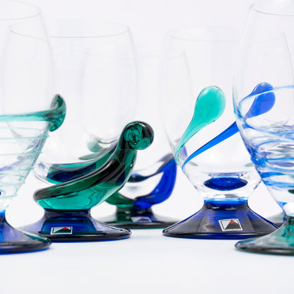 Huey Vintage Glasses - Set of 6