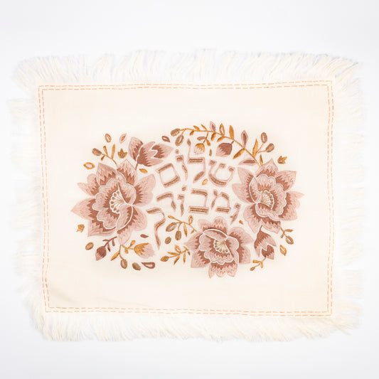 Farah Challah Cover - Dusty Rose