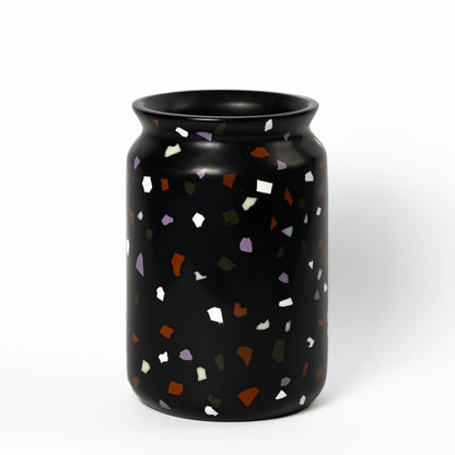 Resin Vase in Terrazzo