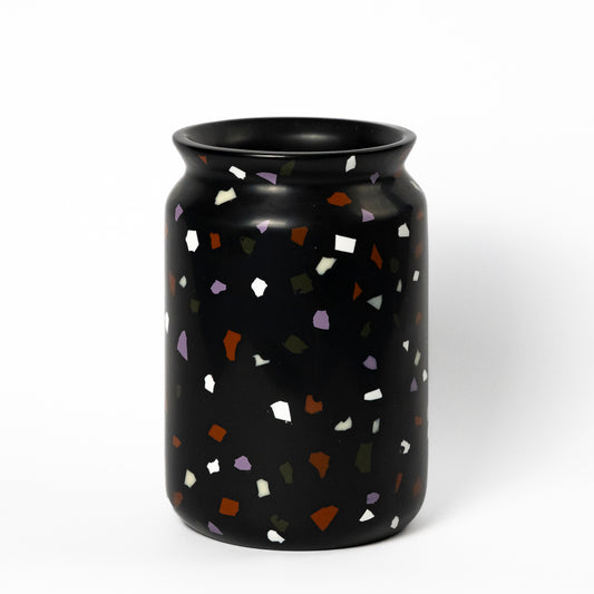 Resin Vase in Terrazzo