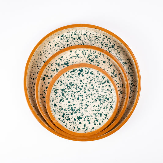 Stan Set Of 3 Flat Bowls