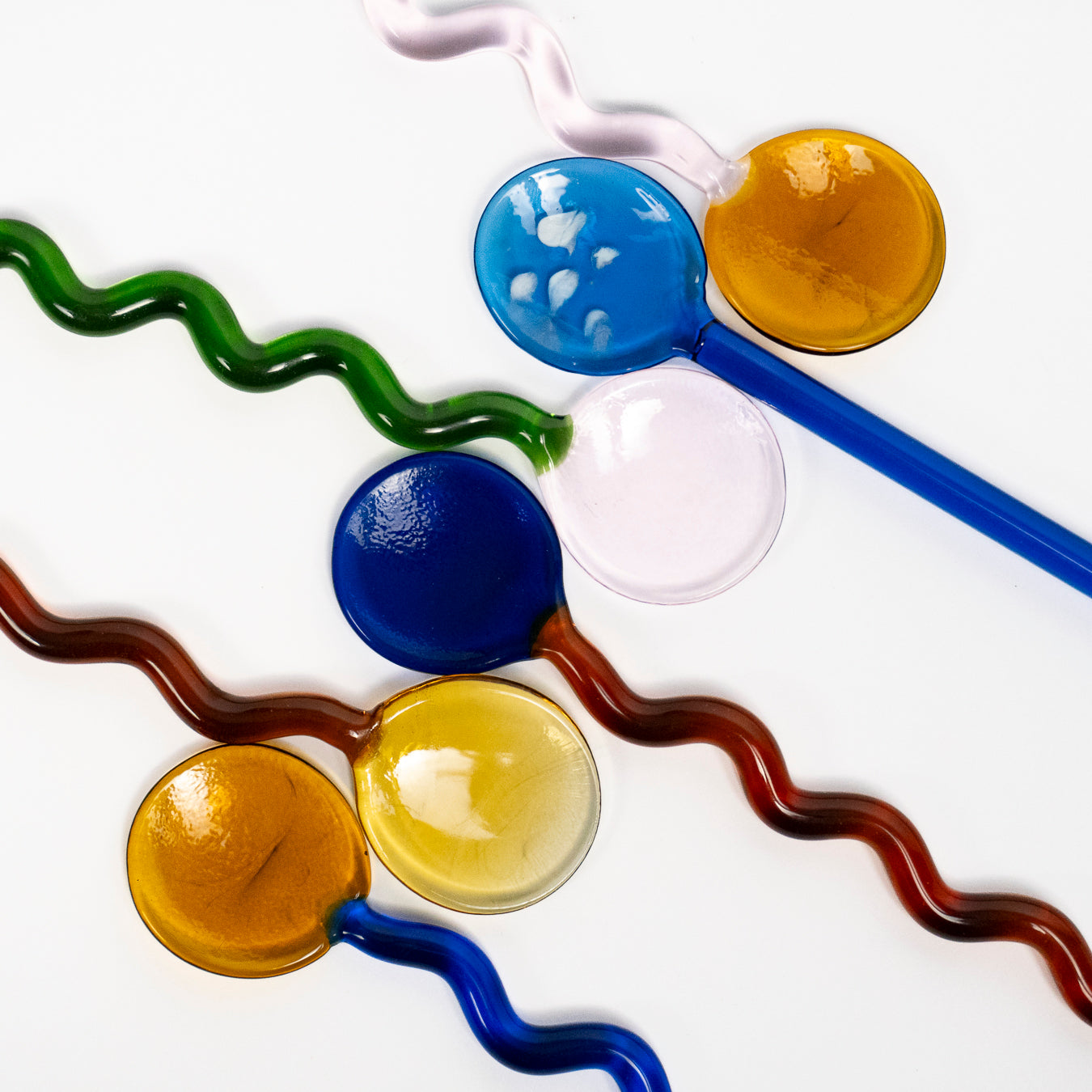 Wiggo Glass Spoons