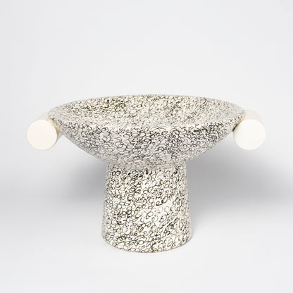 Celia Porcelain Pedestal Bowl