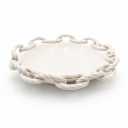 Rassilo Ceramic Round Chain Platter
