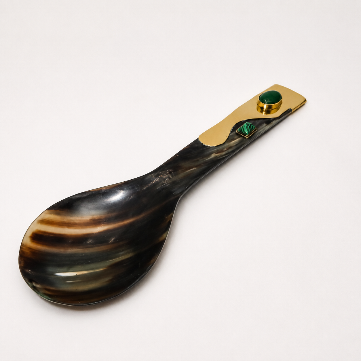 Perez Large Horn Serving Spoon