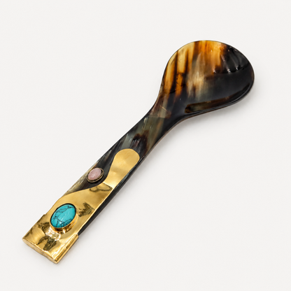 Perez Large Horn Serving Spoon