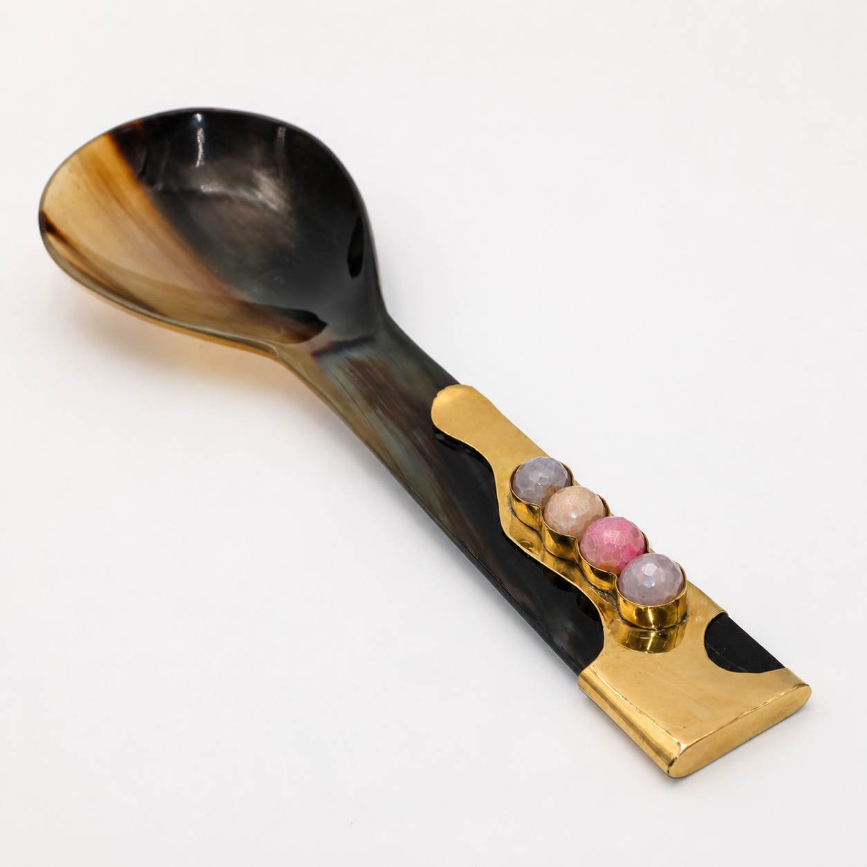 Perez Large Horn Serving Spoon