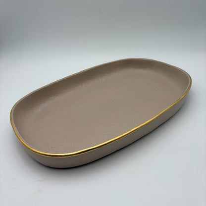 Arlo Ceramic Serving Platter-Large