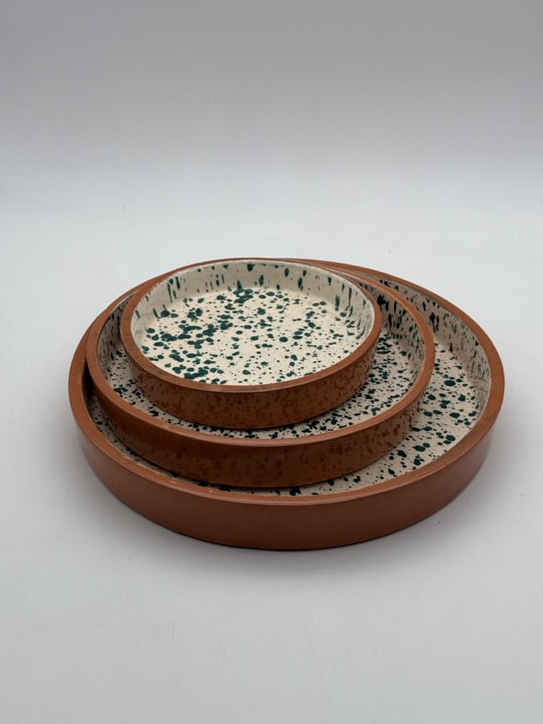 Stan Set Of 3 Flat Bowls