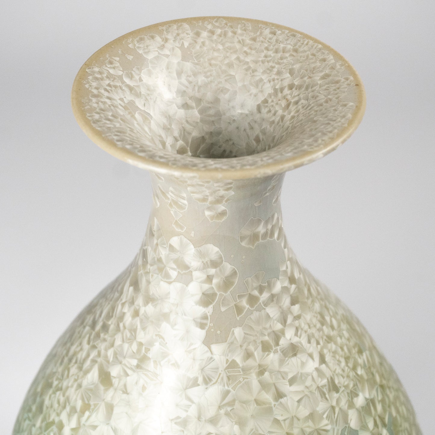 Trei Vintage Crystalline Ceramic Vase