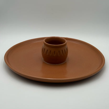 Hena Ceramic Sectioned Platter- Large