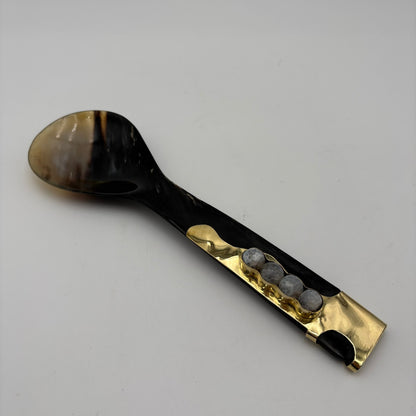 Lizza Horn Large Serving Spoon