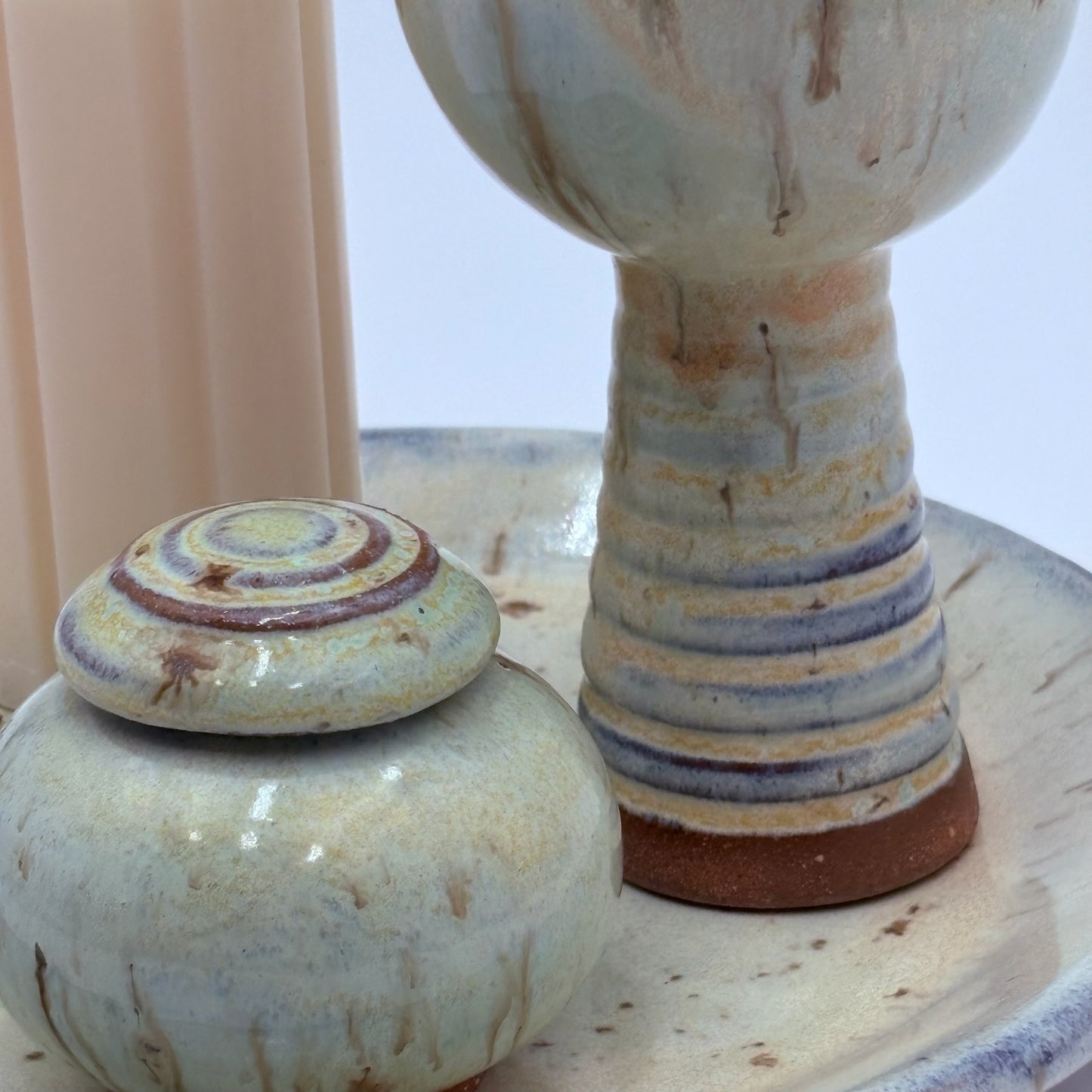 Chen Ceramic Havdalah Set