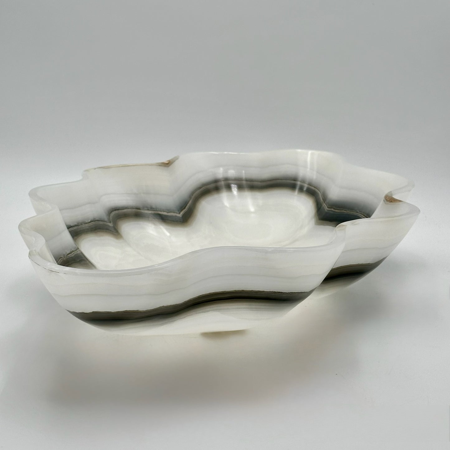 Carbon Onyx Decorative Bowl