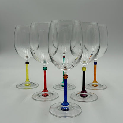 Arca Vintage Wine Glasses - Set of Six