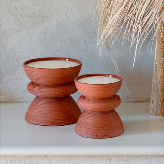 Tam Tam Candle in Terracota