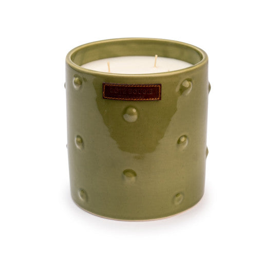 Itto Khaki Ceramic Candle