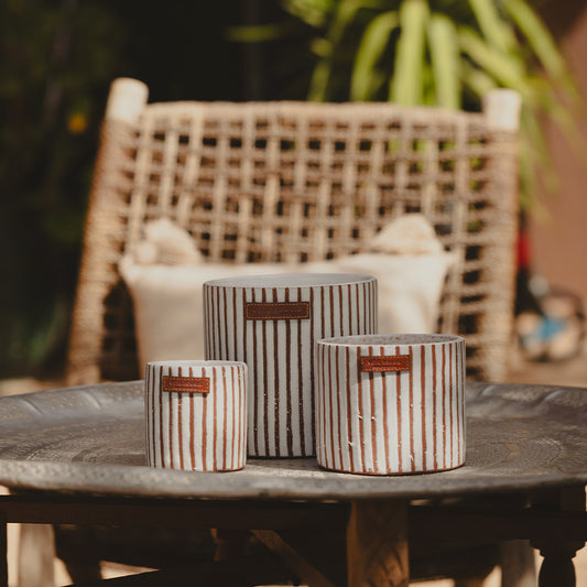 Zébré Terra Ceramic Candle