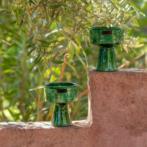 Tamegroute Verte Coupe Candle