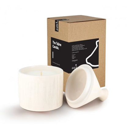 White Tajine Ceramic Candle
