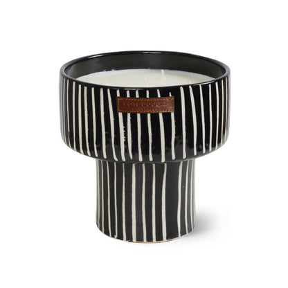 Zébré Noir Coupe Candle