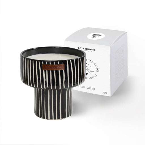 Zébré Noir Coupe Candle