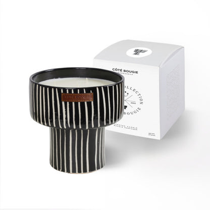 Zébré Noir Coupe Candle