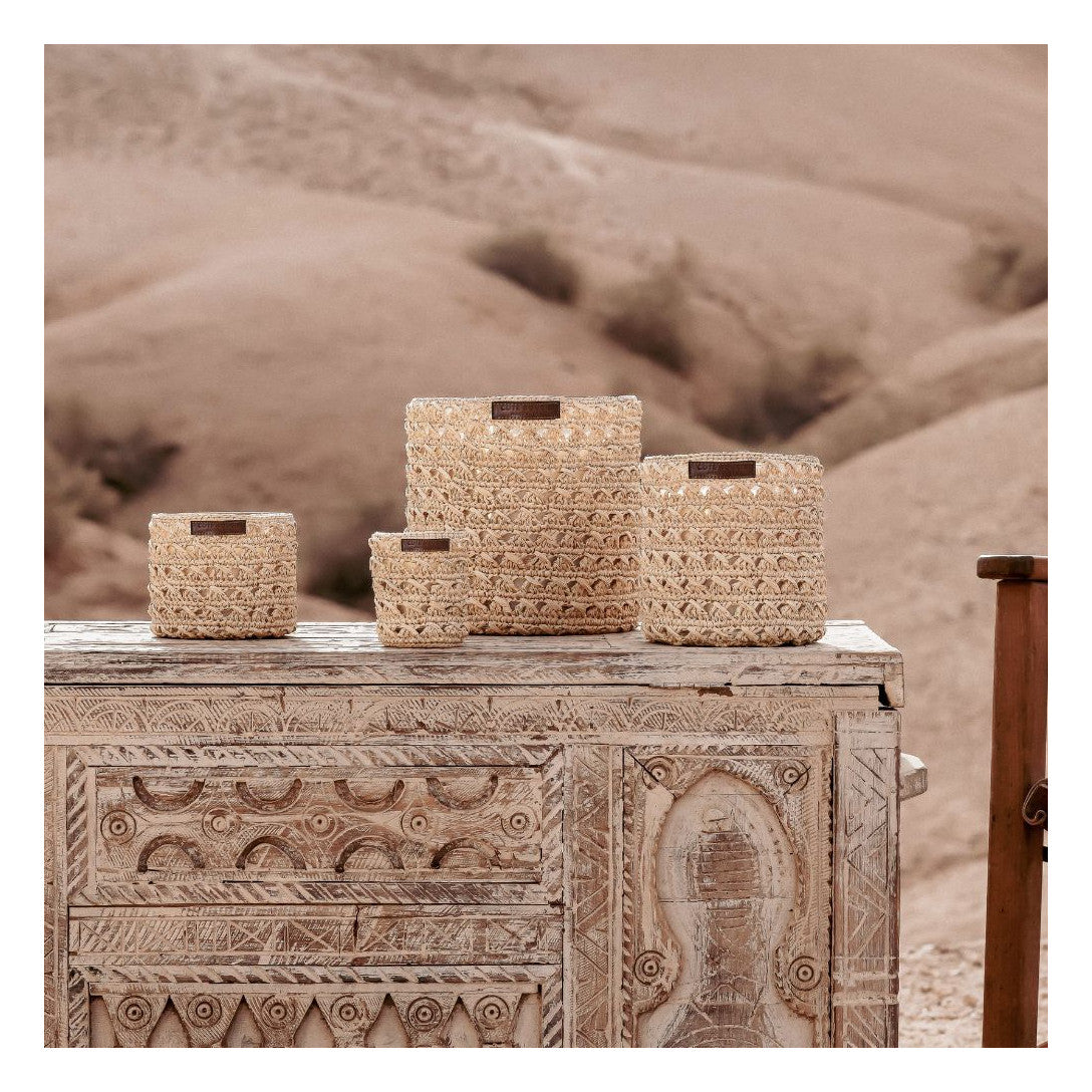 Zina Raphia Candle