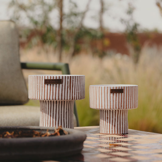 Zébré Terra Coupe Candle